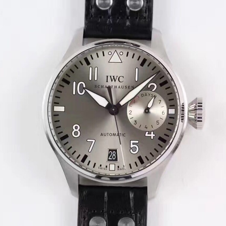 ZF공장 IWC 빅파일럿 플리거 실버 IWC Big Pilot Fliegeruhr Silver