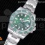 NAIL공장 롤렉스 서브마리너 그린 Submariner 116610 LV Green Ceramic 904L on SS Bracelet SA3135