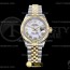 GM공장 롤렉스 데이저스트 28 옐로우골드콤비 자개다이얼 2671 DJ Ladies 28mm Jub Flt 904L YG/SS M-Wht/Rmn GMF A2671