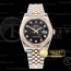 BP공장 롤렉스 데이저스트 36 로즈골드 콤비 블랙다이얼 다이아몬드인덱스 브레이슬릿 DateJust 36mm Jub Flt RG/SS Black Diam BP A2813