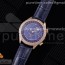 OX공장 6102P 문 로골 블루다이얼 가죽스트랩 Grand Complications 6102P Moon RG OXF Best Edition Blue Dial on Blue Leather Strap A240