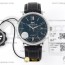 ZF공장 IWC 포르토피노 오토메틱 40 스틸 블랙다이얼 실버핸즈 가죽스트랩 Portofino Automatic 40mm SS/LE Blk/SS Stk ZF A9019