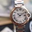 V6공장 까르띠에 발롱블루 36MM 로즈골드콤비 화이트다이얼 브레이슬릿 BALLON BLEU 36MM SS/RG WHITE TEXTURE DIAL ON SS BRACELET SEIKO NH05A