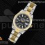 JD공장 롤렉스 데이저스트 41 옐로우골드콤비 블랙다이얼 오이스터브레이슬릿 DateJust 41 126333 SS/YG JDF 1:1 Best Edition 904L Steel Black Stick Dial on SS/YG Oyster Bracelet VR3235
