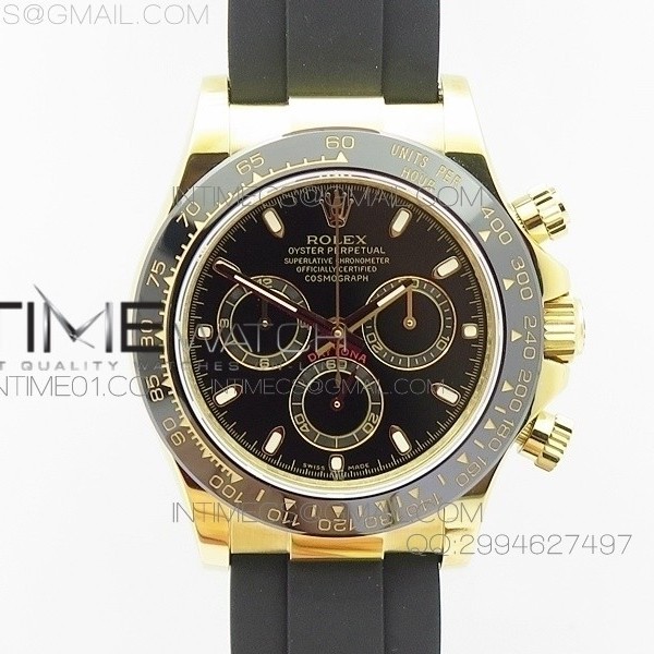 JH공장 롤렉스 데이토나 금통 블랙다이얼 Rolex Daytona YG Black Dial