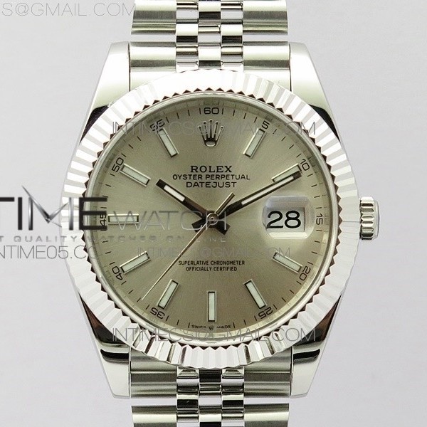 BP공장 롤렉스 데이저스트 41 실버다이얼 브레이슬릿3235 DateJust 41 126334 SS New Version Silver Dial on Jubilee Bracelet