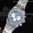 om공장 오데마피게 로얄오크 크로노그래프 26331ST 스틸 블루앤화이트다이얼 브레이슬릿 Royal Oak Chrono 26331ST SS Blue/White Dial on SS Bracelet A7750