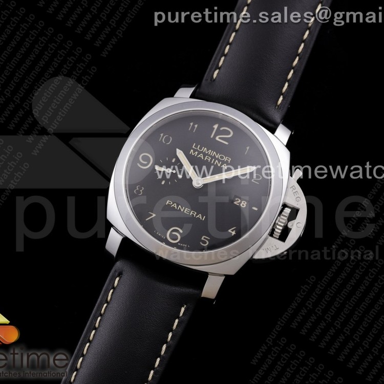 VS공장 파네라이 루미노르 마리나 PAM359 블랙다이얼 가죽스트랩 PAM359 R Black Leather Strap P.9000 Super Clone V2