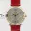 MK공장 IWC 포르토피노 IW458101 다이아베젤 로즈골드금장 실버다이얼 가죽스트랩 IWC PORTOFINO IW458101 DIAMOND BEZEL RG SILVER DIAL ON RED LEATHER STRAP MIYOTA 9015