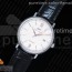 98K공장 IWC 포르토피노 스틸 화이트다이얼 핑크골드인덱스 가죽스트랩 IWC IWC Portofino Automatic SS White Dial RG Markers on Black Leather Strap A2892