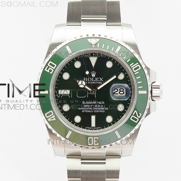 VR MAX 롤렉스 서브마리너 그린 116610LV submariner 116610lv green ceramic