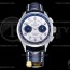 GF공장 V2 브라이틀링 프리미에르 B01 크로노그래프 42 스틸 화이트블루다이얼 가죽스트랩 Premier B01 Chronograph 42 SS/LE Wht GF V2 Asia 7750