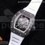 KV공장 RM055 V3 스켈레톤다이얼 러버 RM055 NTPT KVF Best Edition Skeleton Dial Gold on White Rubber Strap MIYOTA8215 V3