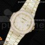 TW공장 노틸러스 옐로우골드 금통 풀다이아몬드 파베 Nautilus Jumbo 5711 YG TWF Full Paved Diamonds Dial Case and Bracelet A324