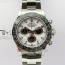 JH공장 세라토나 화이트다이얼 브레이슬릿 DAYTONA 116519LN WHITE DIAL BLACK SUBDIAL CERAMIC BEZEL ON SS BRACELET A4130