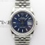 BP공장 롤렉스 데이저스트 36 스틸 블루플루티드다이얼 돔베젤 쥬빌레브레이슬릿 DateJust 36 SS 126200 BP 1:1 Best Edition New Blue Dial on Jubilee Bracelet