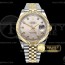 GM공장 롤렉스 데이저스트 41 옐로우골드콤비 포금 실버다이얼 3235 DJ2 41mm Jub Flt 904L Wrp YG/SS SilvWht/Di GMF A3235
