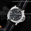 HW공장 파네라이 루미노르 마리나 PAM000 솔리드백 가죽스트랩 PAM000 Q HWF 1:1 Best Edition on Black Leather Strap A6497