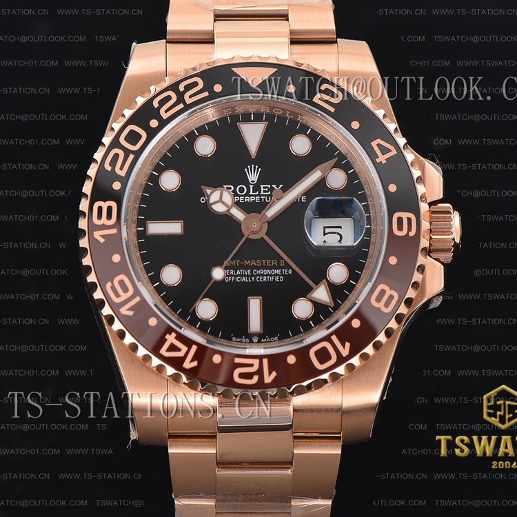 BP공장 롤렉스 GMT마스터2 루트비어 금통 GMT-Master II 126715 CHNR Full RG A3186