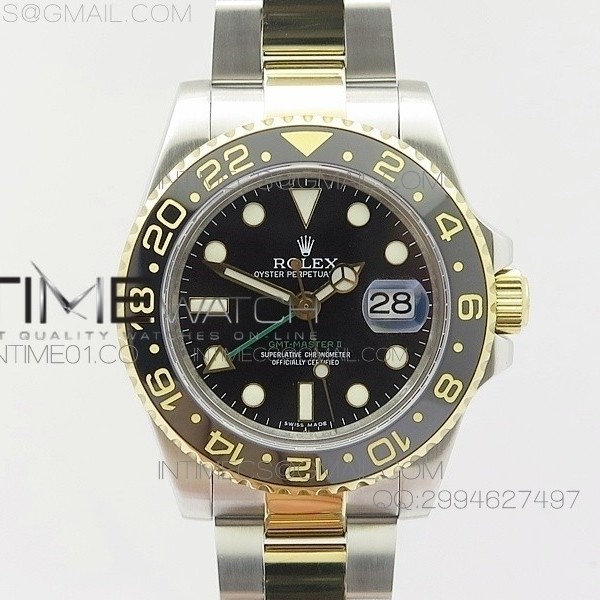 BP공장 롤렉스 GMT마스터2 도금 콤비 Rolex GMT-Master2 SS/YG