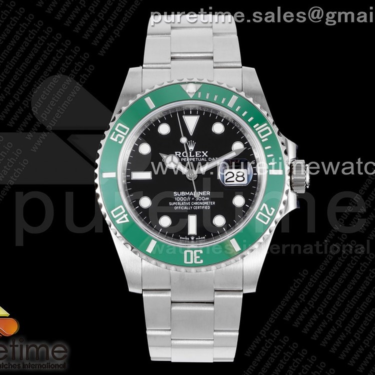 CLEAN공장 롤렉스 서브마리너 신형 41 스타벅스 그린 브레이슬릿 클린공장 Submariner 41mm 126610 LV Kermit 904L Steel Clean 1:1 Best Edition VR3235