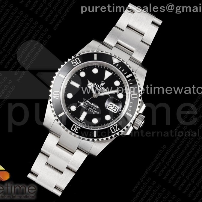 ZR공장 롤렉스 서브마리너 40 블랙데이트 3135 Submariner 116610 LN Black Ceramic ZRF 1:1 Best Edition on SS Bracelet VR3135