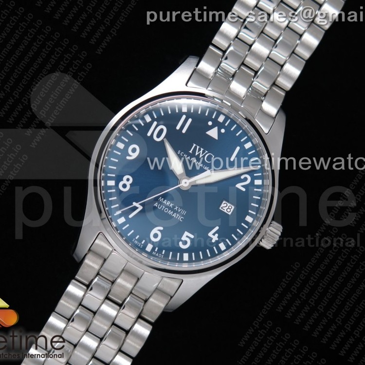 V7공장 마크18 블루다이얼 브레이슬릿 Mark XVIII V7F 1:1 Best Edition Blue Dial on SS Bracelet Swiss ETA2892