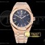 OM공장 V2 15500 로골 블루다이얼 Royal Oak 41mm 15500 2019 RG/RG Blue OMF V2 MY9015