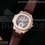 3K공장 노틸러스 로골 브라운다이얼 가죽스트랩 Nautilus 5980 RG 3KF Best Edition Brown Dial on Brown Leather Strap A7750