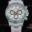 JH공장 그린세라토나 화이트다이얼 브레이슬릿 Daytona JHF White Dial Ceramic Bezel SS Bracelet A4130