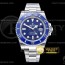 VS공장 롤렉스 서브마리너 40 블루다이얼 브레이슬릿 스머프 3135 Submariner 116619LB 904L SS/SS Blue VSF VS3135