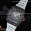 KV공장 V3 리차드밀 RM035-02 스켈레톤다이얼 러버스트랩 RM035-02 Skeleton Dial Red on White Rubber Strap MIYOTA8215 V3