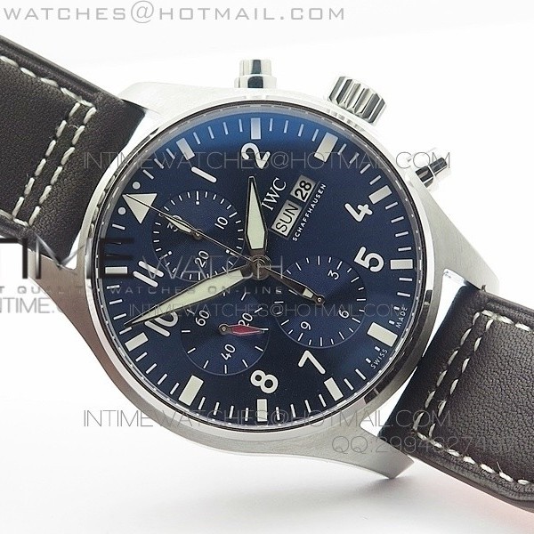 ZF공장 IWC 파일럿 크로노그래프 377714 IWC Pilot Chronograph Le Petit Prince Edition 377714 가죽줄