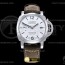 VS공장 PAM 1394 화이트다이얼 가죽스트랩 PAM 1394 Luminor Marina Auto 42mm SS/LE VSF P9010