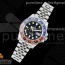 C+공장 롤렉스 GMT마스터2 펩시 스틸 레드블루베젤 쥬빌레브레이슬릿 씨플러스 GMT Master II 126710 BLRO Pepsi 904L SS C+F 1:1 Best Edition Black Dial on Jubilee Bracelet VR3285 CHS