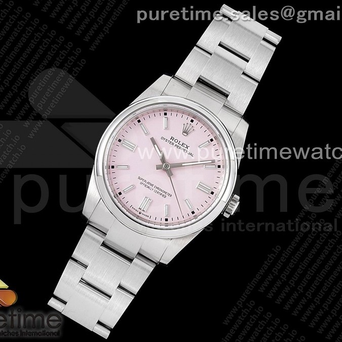GM공장 오이스터 36미리 핑크다이얼 3230 Oyster Perpetual 36mm 126000 GMF 1:1 Best Edition 904L Steel Pink Dial on SS Bracelet SA3230