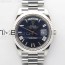 GM공장 롤렉스 데이데이트 40 스틸 블루다이얼 로만인덱스 프레지던트브레이슬릿 DayDate 40mm 228239 GMF 1:1 Best SS Blue Dial Roman Markers on President Bracelet A3255