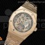 오데마피게 스켈레톤 투어빌론 로즈골드금통 브레이슬릿 Royal Oak Fake Tourbillon RG Skeleton Dial on RG Bracelet A23J