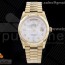 EW공장 데이데이트 36 옐로우골드 금통 자개다이얼 브레이슬릿 Day-Date 36 YG 128238 White MOP Dial Diamonds Markers on President Bracelet A2836