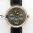 V9공장 IWC 포르투기저 애뉴얼캘린더 로즈골드 금통 그레이다이얼 가죽스트랩 Portuguese Real PR Real Annual Calendar IW5034 RG V9F Best Edition Gray Dial On Black Leather Strap A52610
