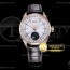 ZZ공장 롤렉스 셀리니 로골 화이트다이얼 가죽스트랩 Cellini 50535 Moonphase RG/LE Wht ZZF Asia 3195 Mod