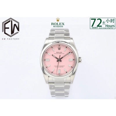 [EW공장]롤렉스 오이스터페페츄얼 36mm 126000 핑크 다이얼 브레이슬릿