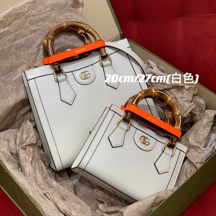 구찌 뱀부 다이애나 토트백 20cm/27cm (6색) 655661, 660195