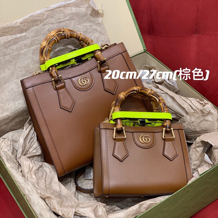 구찌 뱀부 다이애나 토트백 20cm/27cm (6색) 655661, 660195