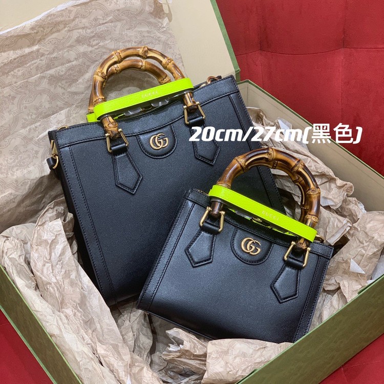 구찌 뱀부 다이애나 토트백 20cm/27cm (6색) 655661, 660195