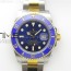 D1공장 롤렉스 서브마리너 청콤 포금 Submariner 116613 LB SS/YG Blue 18K Wrapped gold SS/YG Case and Bracelet A2824