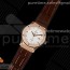 HB공장 클레식퓨전 45미리 로골 화이트다이얼 거미스트랩 Classic Fusion 45mm RG HBF 1:1 Best Edition White Dial on Brown Gummy Strap A2892