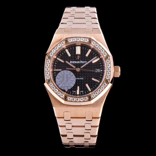 JF공장 오데마피게 로얄오크 15450 로즈골드 블랙다이얼 Cal.3120 Audemars Piguet Royal Oak 15450