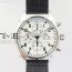 ZF공장 IWC 파일럿 크로노그래프 3777-25 스틸 화이트다이얼 가죽스트랩 IWC PILOT CHRONO 377725 SS WHITE DIAL ON BLACK LEATHER STRAP A7750