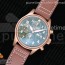 AI공장 IWC 파일럿 크로노그래프 스핏파이어 브론즈케이스 그린다이얼 가죽스트랩 IWC Pilot Chrono Spitfire IW387902 Bronze Green Dial on Brown Leather Strap A7750